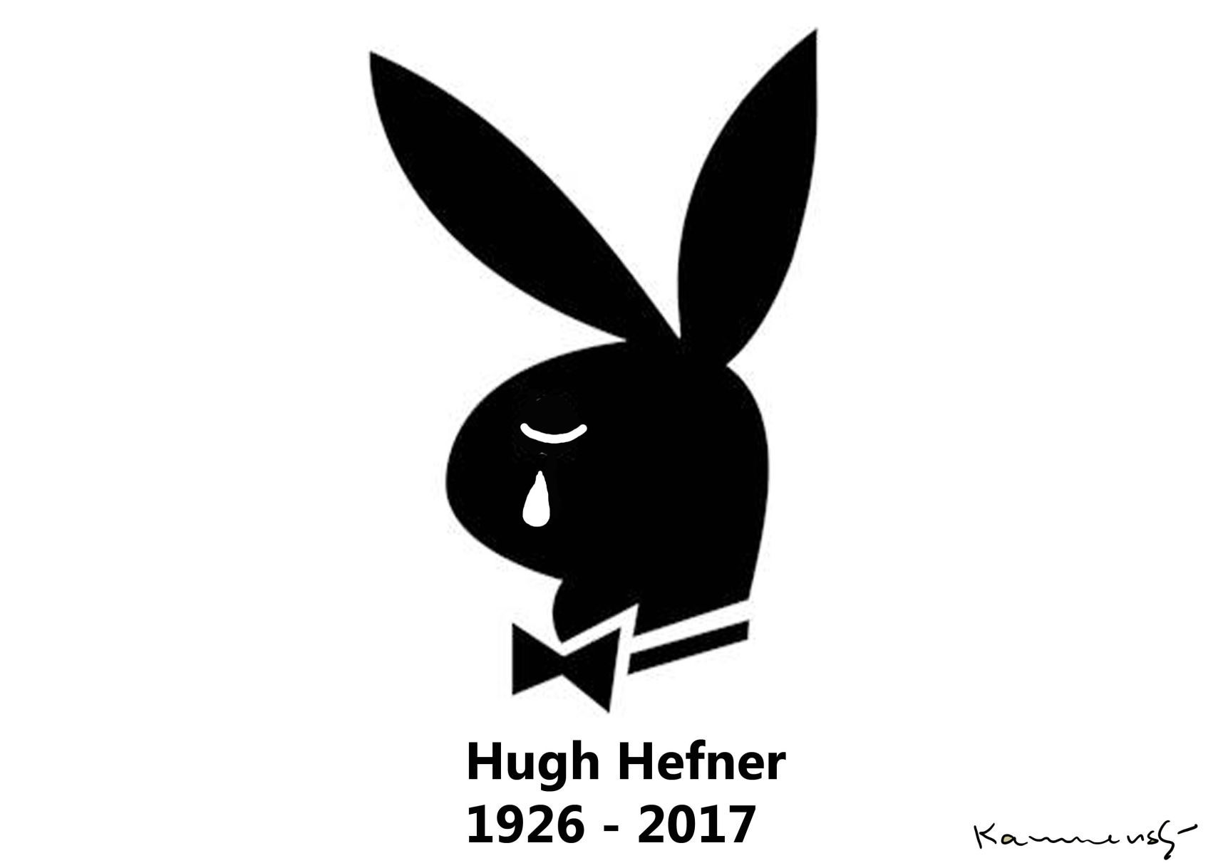 Hugh Hefner Death by Marian Kamensky, Austria
